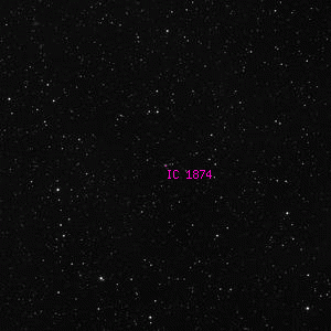 DSS image of IC 1874