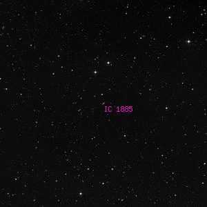DSS image of IC 1885