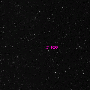 DSS image of IC 1896