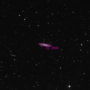 DSS image of IC 2000