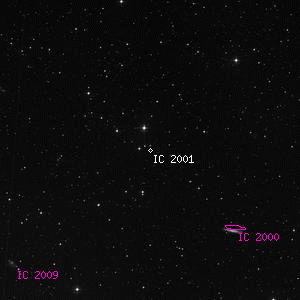 DSS image of IC 2001