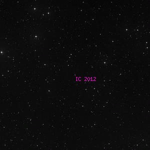 DSS image of IC 2012