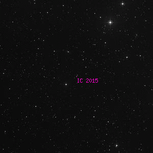 DSS image of IC 2015