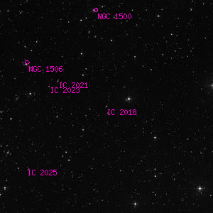 DSS image of IC 2018