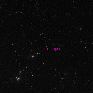 DSS image of IC 2020