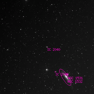 DSS image of IC 2040