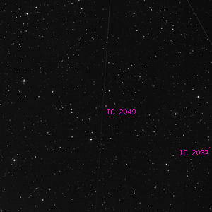 DSS image of IC 2049