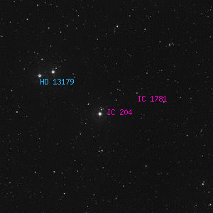 DSS image of IC 204