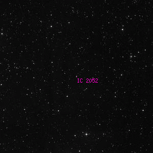 DSS image of IC 2052