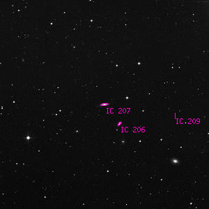 DSS image of IC 207