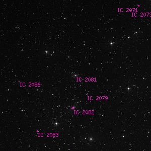 DSS image of IC 2081