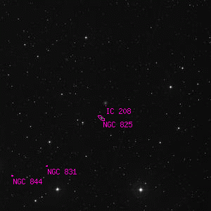 DSS image of IC 208