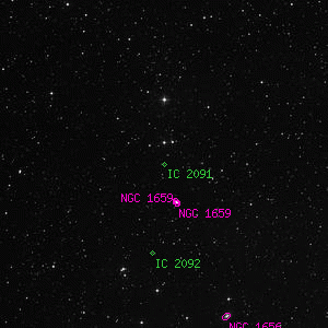 DSS image of IC 2091