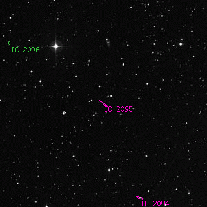 DSS image of IC 2095
