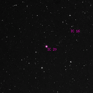 DSS image of IC 20