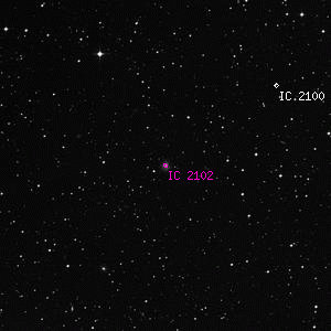 DSS image of IC 2102