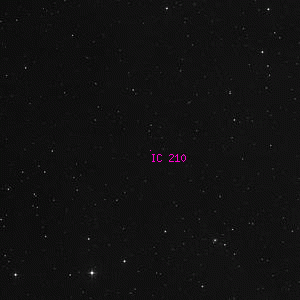 DSS image of IC 210