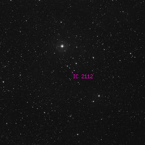 DSS image of IC 2112