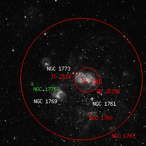 DSS image of IC 2116