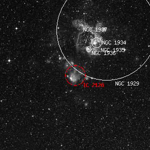 DSS image of IC 2128