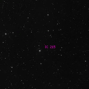 DSS image of IC 215