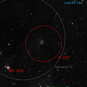 DSS image of IC 2167