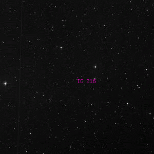 DSS image of IC 216