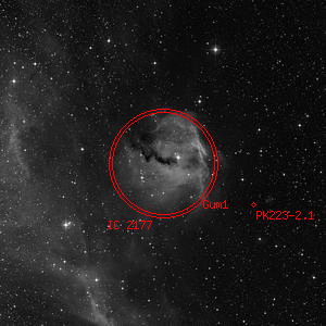 DSS image of IC 2177
