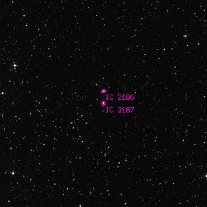 DSS image of IC 2187