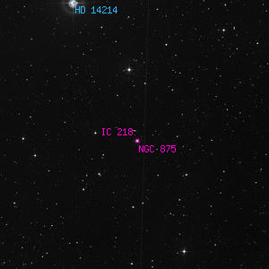 DSS image of IC 218