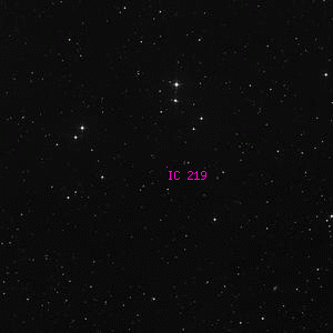 DSS image of IC 219