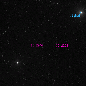 DSS image of IC 2204