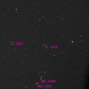 DSS image of IC 2213