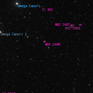 DSS image of IC 2215