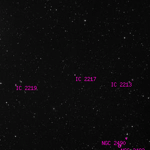 DSS image of IC 2217