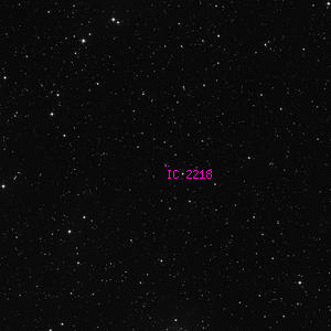 DSS image of IC 2218