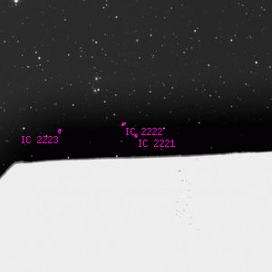 DSS image of IC 2221