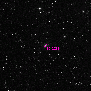 DSS image of IC 2231