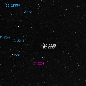 DSS image of IC 2235