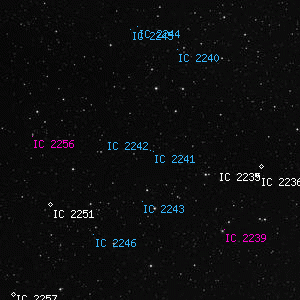 DSS image of IC 2242