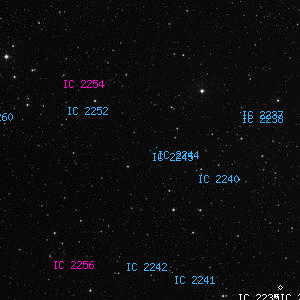 DSS image of IC 2245