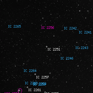 DSS image of IC 2251
