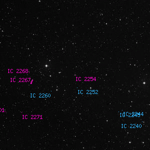 DSS image of IC 2254