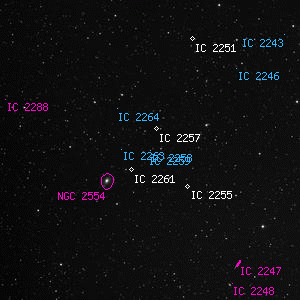 DSS image of IC 2258
