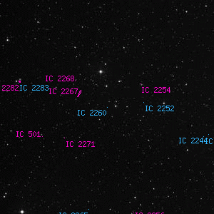 DSS image of IC 2260