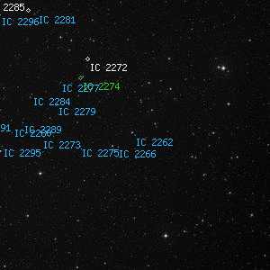 DSS image of IC 2262