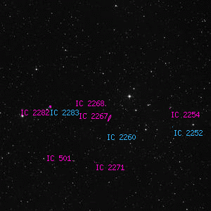 DSS image of IC 2268
