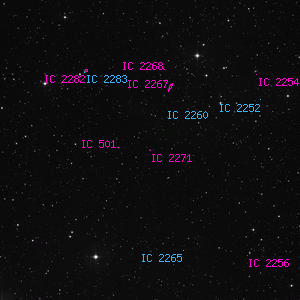 DSS image of IC 2271