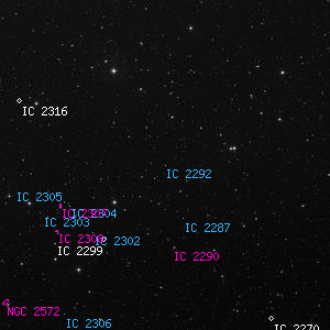 DSS image of IC 2292