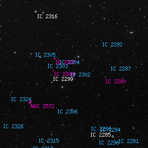 DSS image of IC 2299